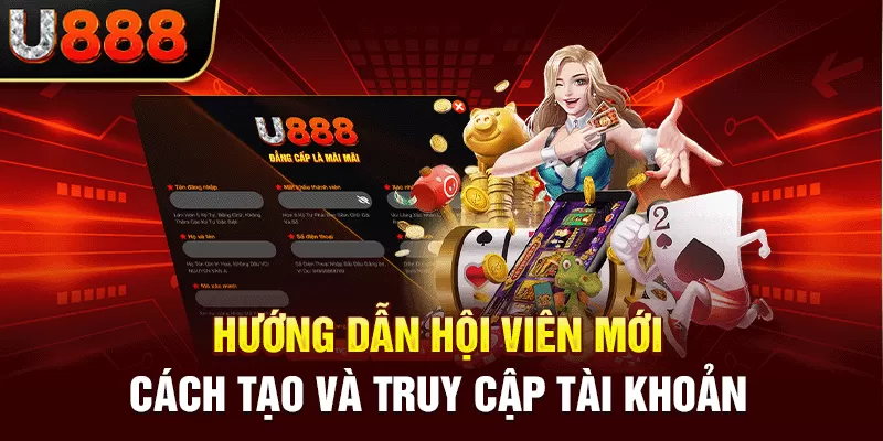 Hướng dẫn hội viên mới cách tạo và truy cập tài khoản